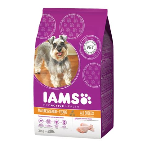 Compare to the best selling mature dog food this month you can find detailed information about iams dog food, made by procter & gamble (p&g), in our main iams dog food review. IAMS Mature & Senior | Dog Food | Order