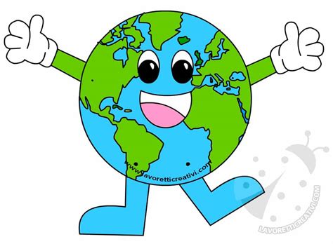 Mai come oggi il problema è diventato di inquietante attualità. Terra con fermacampioni Lavoretti Giornata della Terra