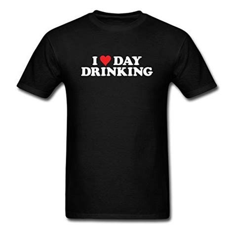 2017 new wholesale i love day drinking men s t shirt 100 cotton o neck t shirt male casual
