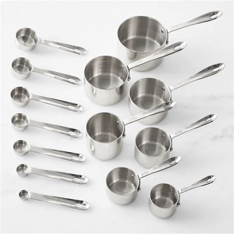 All Clad Stainless Steel Measuring Cups And Spoons Ultimate Set