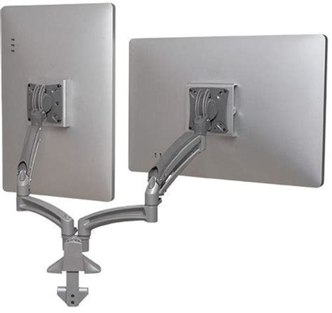 Chief® Kontour™ Silver K1d Dual Monitor Reduced Height Dynamic Desk