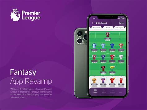 UI/UX Fantasy Premier League Football Mobile App Revamp :: Behance