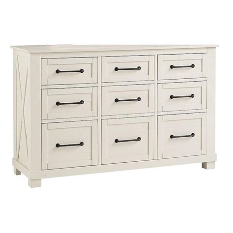 Aamerica Sun Valley Brmdrewo8480 9 Drawer Dresser With Felt Lined Top