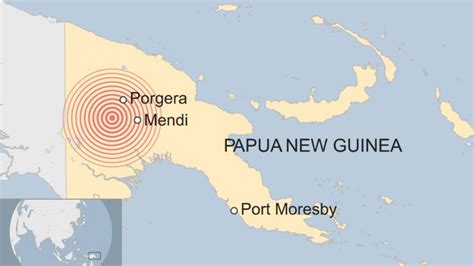 Papua New Guinea Earthquake Tens Of Thousands Need Urgent Aid Bbc News