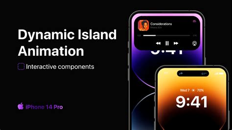 Apple Dynamic Island Animation Interactive Components Figma