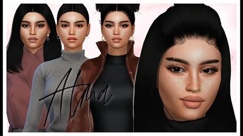 Alma Richards Mixed Ethnicity Sims On My Patreon Sims 4 Cas Cc