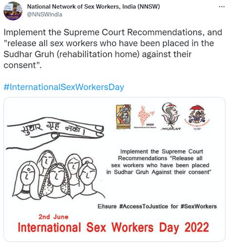 Nswp Members Mark International Sex Workers Day On 2nd June 2022