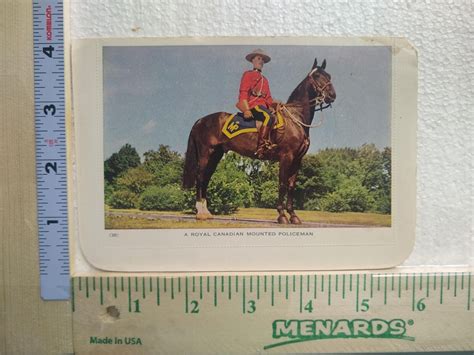 Postcard A Royal Canadian Mounted Policeman Ottawa Canada Canada