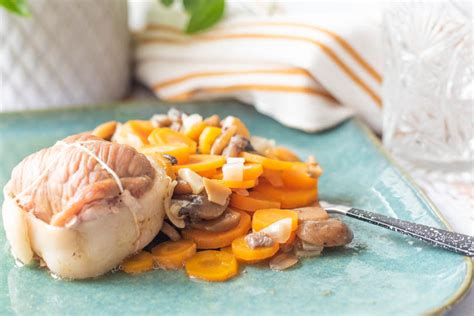 Paupiettes et carottes au vin blanc
