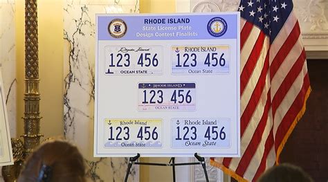 Ri Unveils Finalists For New License Plate Design