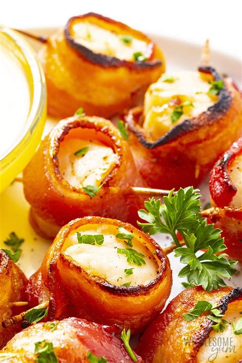 Here's everything you need to know about cooking scallops, including types of scallops, how to everybody understands the stuggle of getting dinner on the table after a long day. Bacon Wrapped Scallops Recipe In The Oven | Wholesome Yum