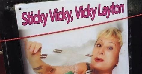 People Thought X Rated Benidorm Star Sticky Vicky Was Urban Myth As Well Wishes Pour In