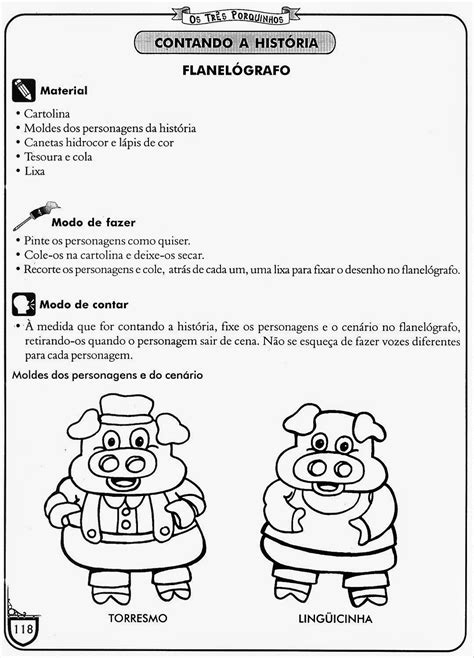 Projeto Os Tr S Porquinhos Atividades A Hist Ria Dos Tr S Porquinhos Para Imprimir
