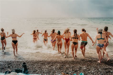 why a cold plunge is good for you strange bikinis