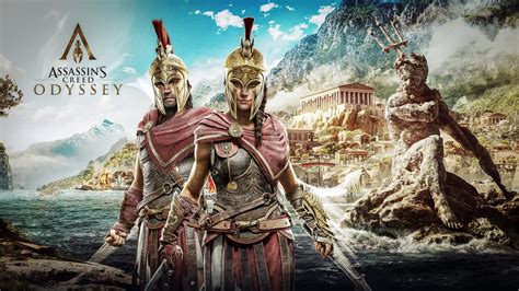 Alexios And Kassandra Assassins Creed Odyssey 8k
