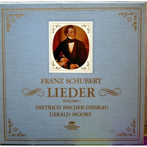 Schubert lieder vol 1 by Dietrich Fischer-Dieskau & Gerald Moore, 3000 gr with chapoultepek69 ...