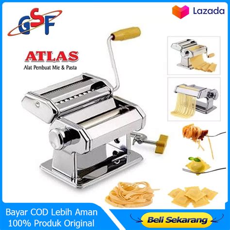 Gilingan Mie Pasta Maker Molen Atlas Original Gsf Cetak Adonan Kue