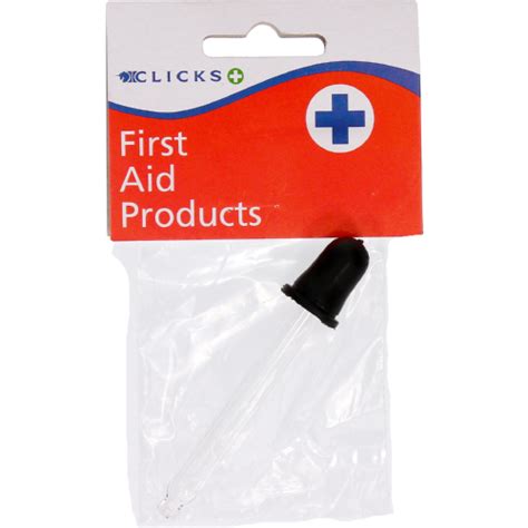 Clicks First Aid Medicine Dropper Clicks