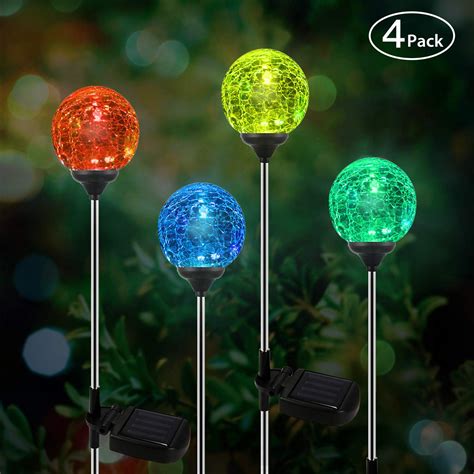 Home And Garden Color Changing Solar Lights Outdoor Garden Led Light