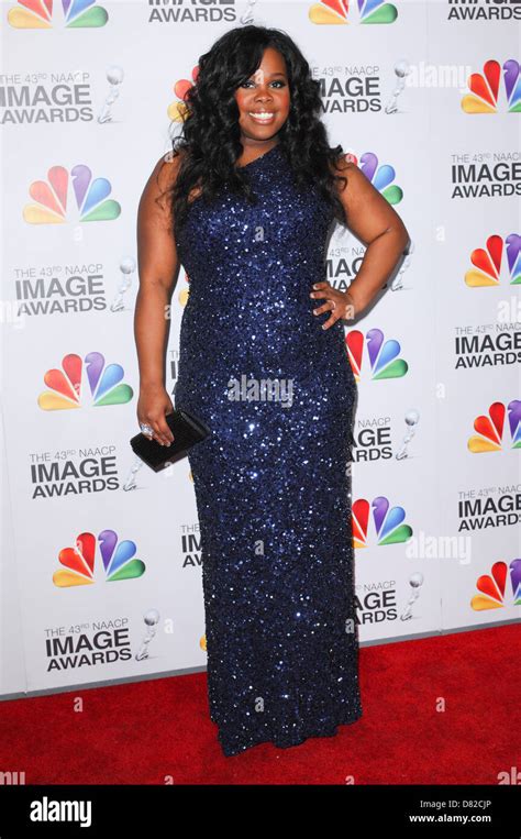 Amber Riley The 43rd Annual Naacp Awards At The Shrine Auditorium Arrivals Los Angeles