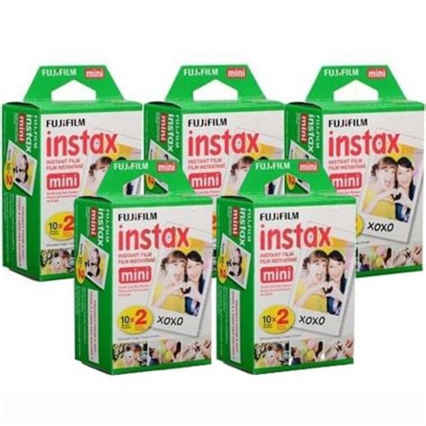 Fujifilm Instax Mini Instant Film 2x10 5 Packs 100 Shots 1 Kroger