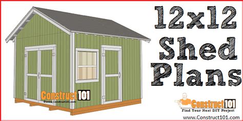 How To Build A 12x12 Shed Builders Villa