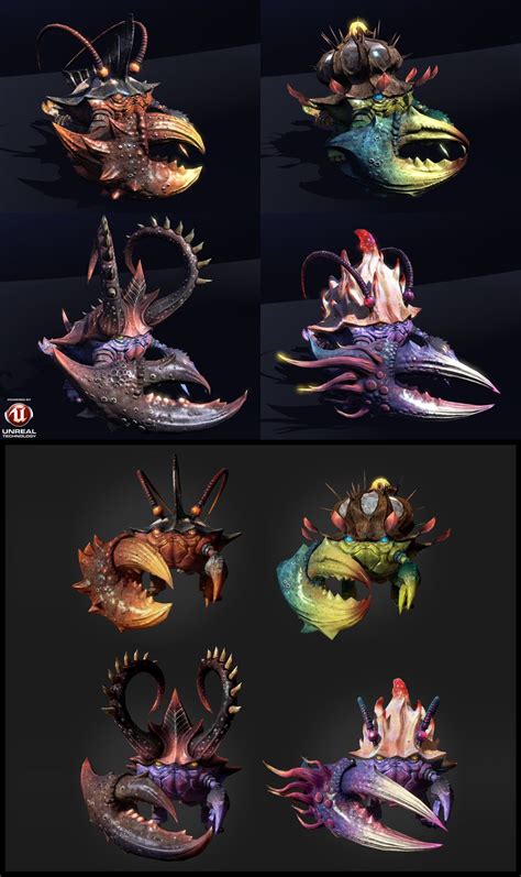 Crab Monster Kim Min Chul Concept Art Characters Creature Concept