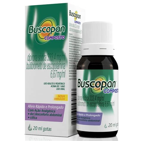 Buscopan Composto Posologia Gotas