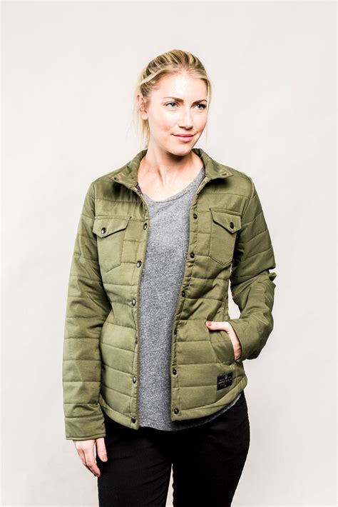 Womens Bison Snap Jacket United By Blue Jackets Clothing Brand