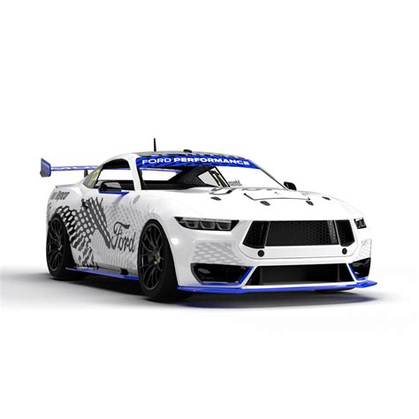 2023 V8sc Gen 3 Ford Mustang 3d Livery Template Model Motorsport Graphics