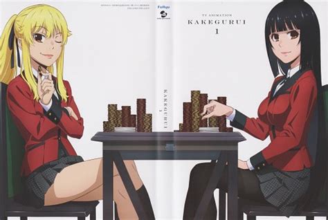 Kakegurui Yumeko Jabami Mary Saotome Minitokyo