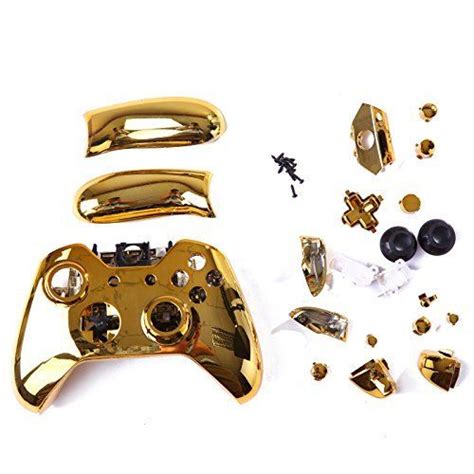 Hde Gold Chrome Custom Replacement Wireless Game Controller