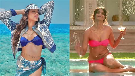 Janhvi Kapoor And Sonam Kapoors Boldest Bikini Moments That Went Viral