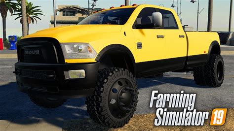 Farming Simulator 19 DODGE RAM 3500 HEAVY DUTY YouTube