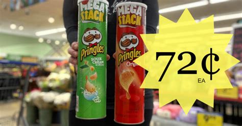 Get Pringles Mega Stacks For Just 072 Each At Kroger Kroger Krazy