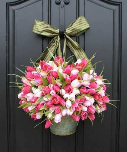 Pin By Patricia Foster On Holiday Decor Spring Diy Spring Tulips