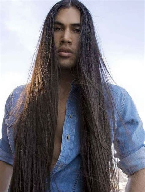 11 Native American Men Celebrities With Long Hair Naw Native American Men Native American