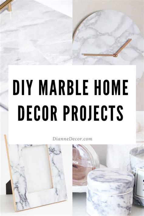 Diy Marble Home Decor Projects Are An Easy Way To Class Up Any Space