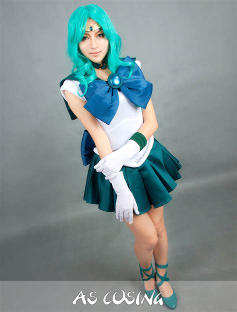 Sailor Moon Kaiou Michiru Cosplay Costume