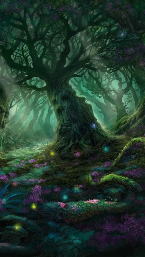 Fantasy Forest Magic Forest Fantasy Fairy Dark Fantasy Art Heaven