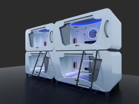 $ 1000 / set min order: Capsulesbed.com Now Redefines Accommodation with Futuristically Engineered Capsule Hotel Bed
