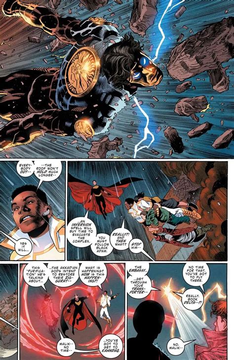 Black Adam #12 - 4-Page Preview and Covers released by DC Comics