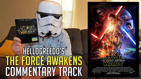 Star Wars The Force Awakens Commentary Track Youtube