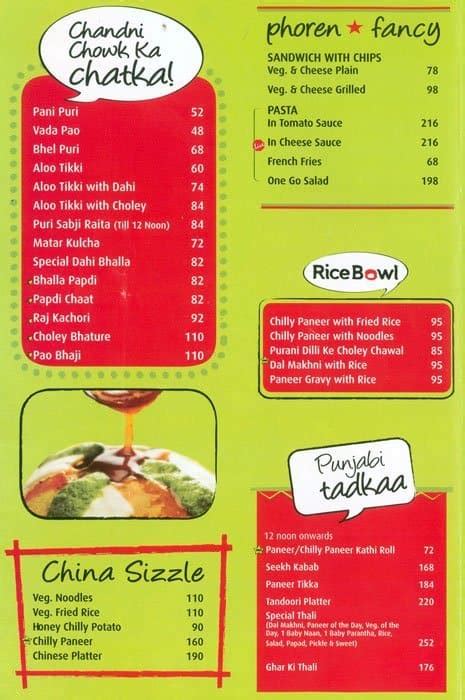 Haldirams Menu Menu De Haldirams Sector 63 Noida Zomato