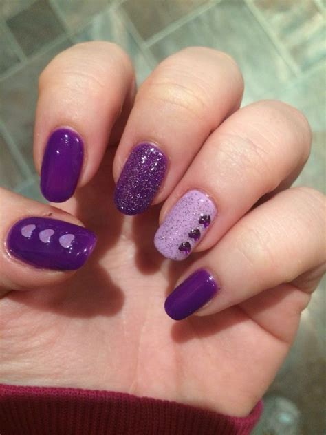 purple nail designs gel proglop