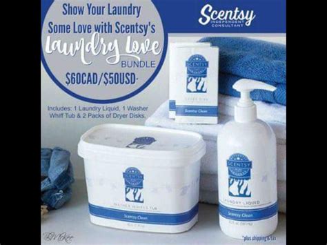 Laundry Love Bundle Scentsy Fragrance Wax Scents