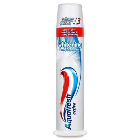 Aquafresh Triple Protection Whitening Pump Toothpaste Ocado