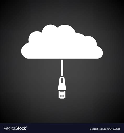 Network Cloud Icon Royalty Free Vector Image Vectorstock