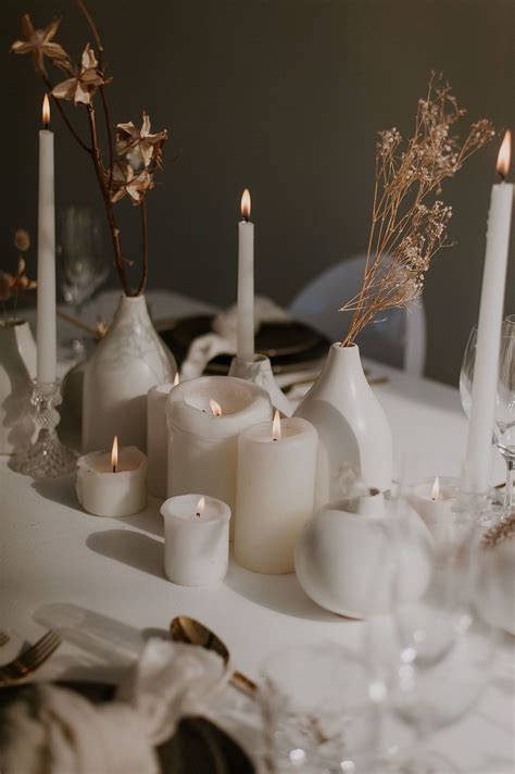 The Best All White Modern Wedding Table Styling Inspiration Neutral