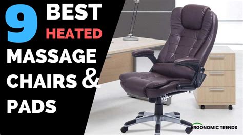 Heated Massage Office Chair Ofm Essentials Leather Heated Shiatsu